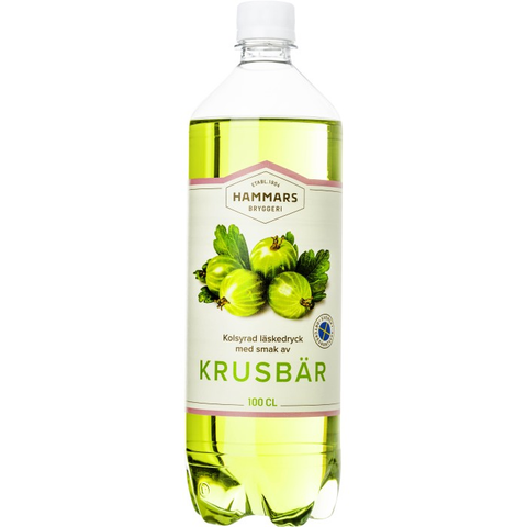 Läsk Krusbär 8x100cl PET