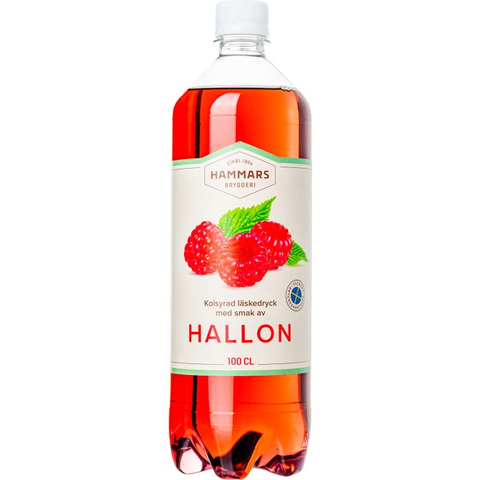 Läsk Hallonsoda 8x100cl PET