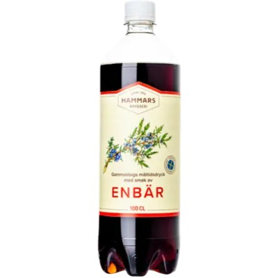 Läsk Enbär 8x100cl PET