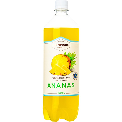 Läsk Ananas 8x100cl PET
