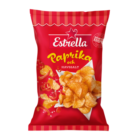 Estrella Paprika & Havssalt Chips