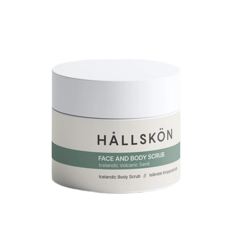 HÅLLSKÖN Volcanic Face & Body Scrub, VULKANISK SAND